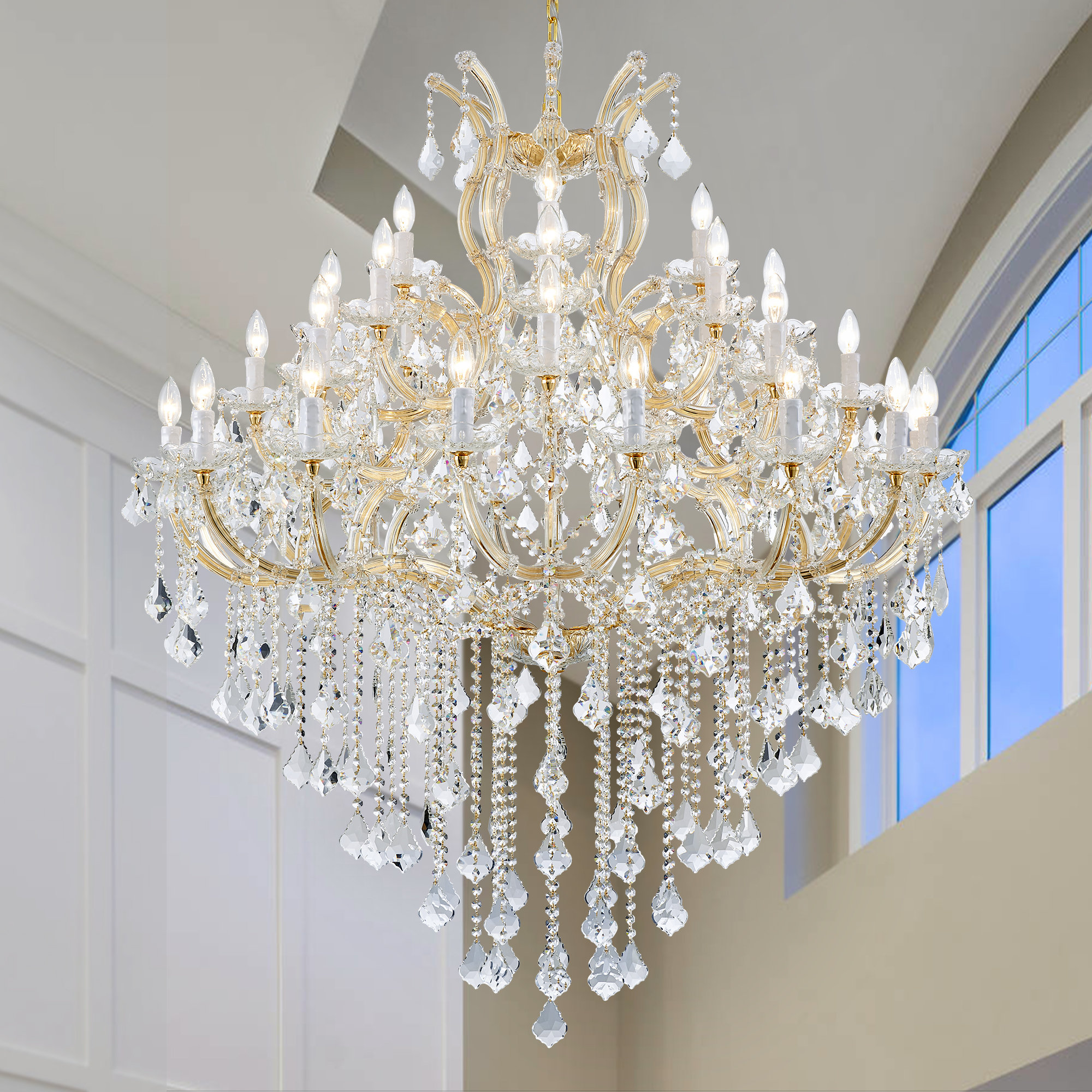 Rosdorf Park Laiya 36 - Light Dimmable Chandelier & Reviews | Wayfair
